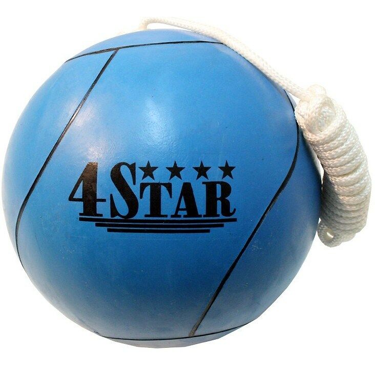 Official Tether Ball Blue W/ Rope Included Outdoor Sports Playground Tetherball