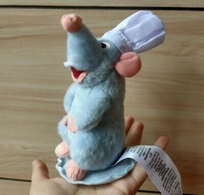 Disney Store Ratatouille Chef Remy Magnetic Shoulder Plush Toy New