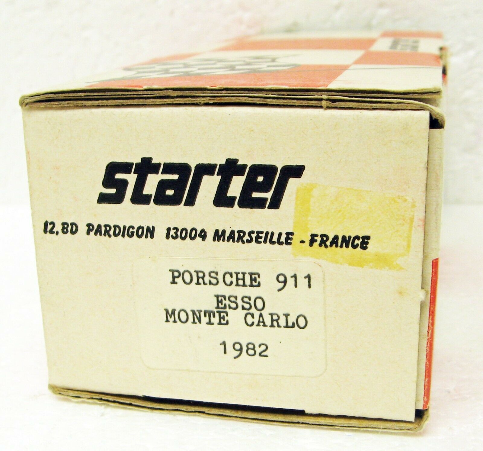 1982 Porsche 911 Esso Monte Carlo Rally 1/43 Starter France Kit