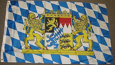 3x5 Bavaria Lions Flag Germany Oktoberfest German F044